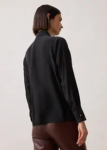 Blusa con seta, bonprix