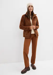 Giacca in pile teddy, bonprix