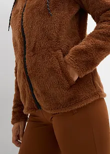 Giacca in pile teddy, bonprix