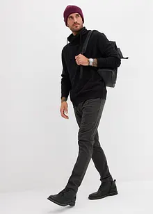 Felpa con collo a scialle in puro cotone biologico, bonprix