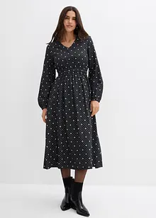 Abito lungo in viscosa fluente, bonprix