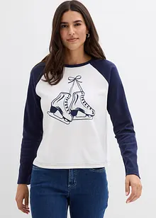 Maglia raglan in puro cotone biologico, bonprix
