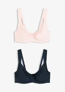 Reggiseno con ferretto (pacco da 2), bonprix