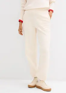 Pantaloni in felpa di puro cotone, bonprix
