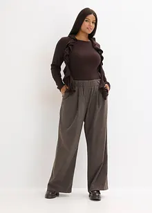 Maglione in filato fine di misto viscosa fluente, bonprix