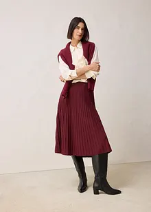 Gonna di maglia con lana merino, bonprix