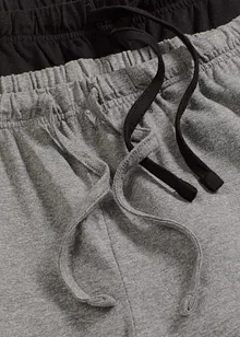 Pantaloni pigiama lunghi con tasche (pacco da 2), bonprix