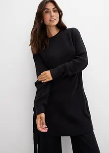 Maglione prémaman / da allattamento in cotone con percentuale di lana, bonprix