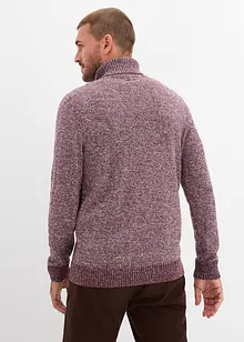 Maglione a collo alto con cotone, bonprix