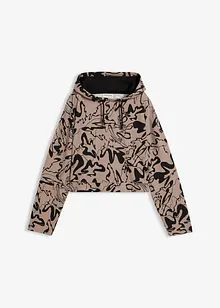 Felpa con cappuccio in puro cotone, bonprix
