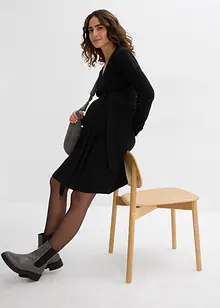 Abito di maglia prémaman a portafoglio, bonprix