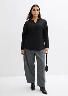 Maglia plissettata, bonprix