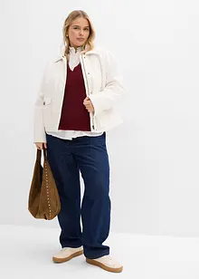 Maglione con scollo a V, bonprix