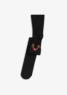 Collant con motivo natalizio, bonprix