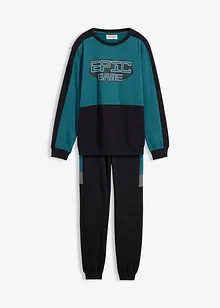 Tuta sportiva in puro cotone biologico, bonprix