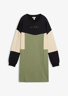 Abito in felpa di puro cotone, bonprix