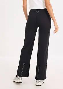 Pantaloni sportivi comodi con larghezza gamba regolabile, bonprix