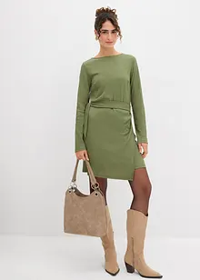 Abito in maglina di crêpe sablé, bonprix