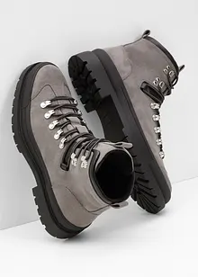 Scarponcini stringati foderati, bonprix