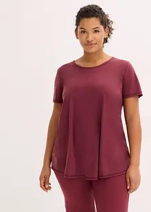 Maglia per sport ultra morbida con inserto in mesh, ad asciugatura rapida, bonprix