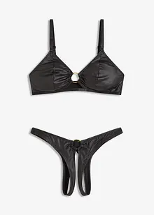 Bralette e perizoma ouvert (set 2 pezzi), bonprix