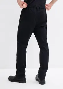 Pantaloni con elastico in vita straight, regular fit, bonprix