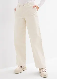 Pantaloni larghi in velluto a coste, bonprix