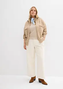 Pantaloni larghi in velluto a coste, bonprix