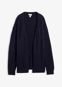 Cardigan oversize a maglia grossa, bonprix