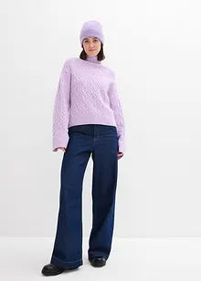 Maglione a trecce, bonprix