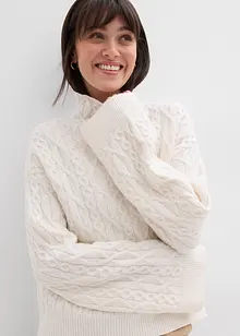 Maglione a trecce, bonprix