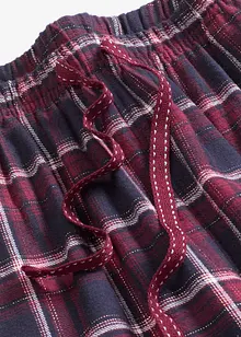 Pantaloni pigiama lunghi in flanella con sacchetto regalo, bonprix