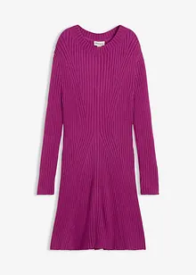 Abito midi in morbida maglia di misto viscosa, bonprix