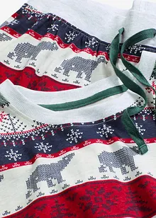 Pigiama in morbido cotone con sacchetto regalo, bonprix