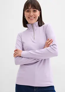 Maglia a costine in misto viscosa morbido, bonprix