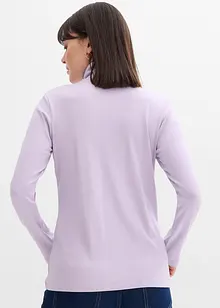 Maglia a costine in misto viscosa morbido, bonprix