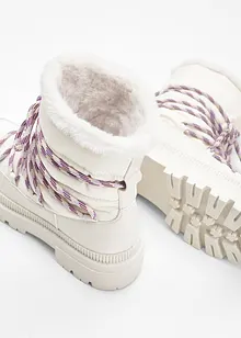 Scarponcini stringati foderati, bonprix