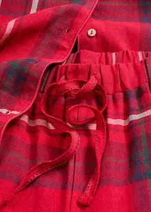 Pigiama in tessuto di flanella, bonprix