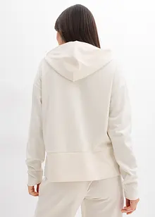 Felpa con cappuccio in morbido punto di Roma, bonprix