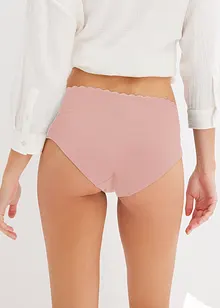 Panty prémaman con cotone biologico e pizzo (pacco da 3), bonprix
