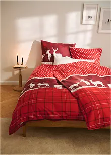 Biancheria da letto con renne, bonprix