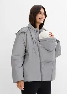 Giacca prémaman riflettente 3 in 1 con inserto babywearing e per la gravidanza, bonprix