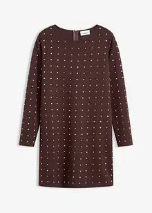 Abito di jersey con strass, bonprix
