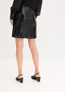 Minigonna con paillettes, bonprix