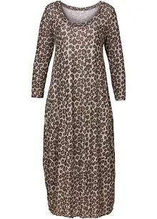 Abito a palloncino in maglina, bonprix