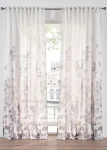 Tenda trasparente con stampa (pacco da 1), bonprix