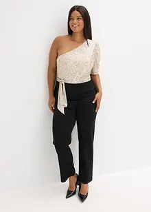 Tuta elegante con paillettes, bonprix