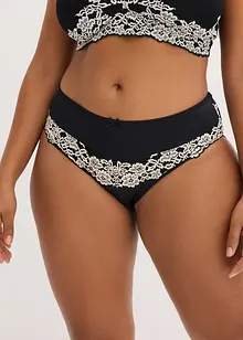 Slip alto con pizzo delicato, bonprix