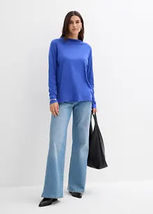 Maglia a maniche lunghe in misto cotone, bonprix