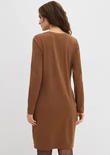 Abito in jersey aderente (pacco da 2), bonprix